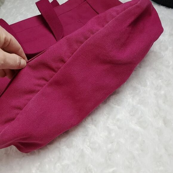 American Eagle Sequin Embellished Tote Bag Fuchsia Pink - Picture 8 of 10